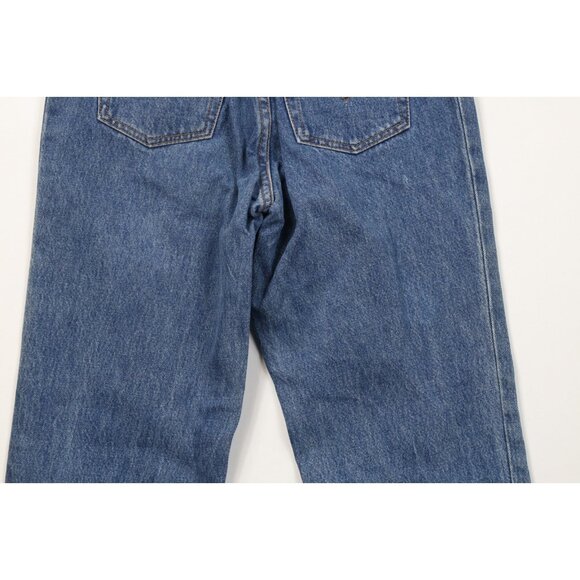 Vintage 90s Levis 901xx Womens 27 Thrashed Button Fly High Waisted Mom Jeans - Picture 12 of 15